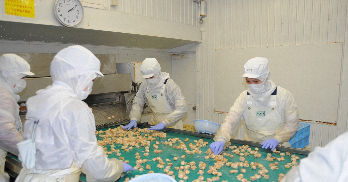 毎日新聞「実は影響受けづらい?　水産物輸入停止　新販路開拓で『脱中国』も」